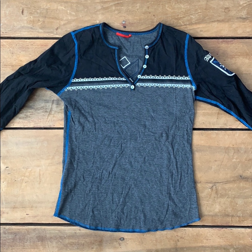 Alp-n-rock long sleeve Henley